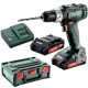 Δραπανοκατσάβιδο μπαταρίας METABO BS18L, 602321500, 18V, με 2 μπαταρίες 2Ah, φορτιστή και θήκη
