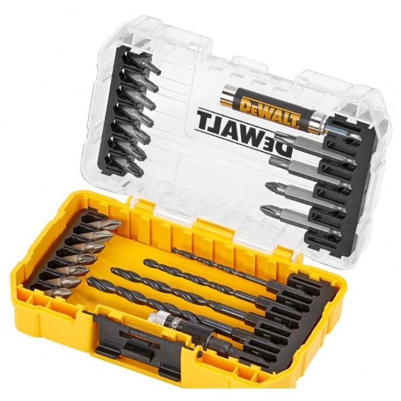 Σετ κατσαβιδόλαμες με μαγνητική βάση DeWALT DT70708, 1/4