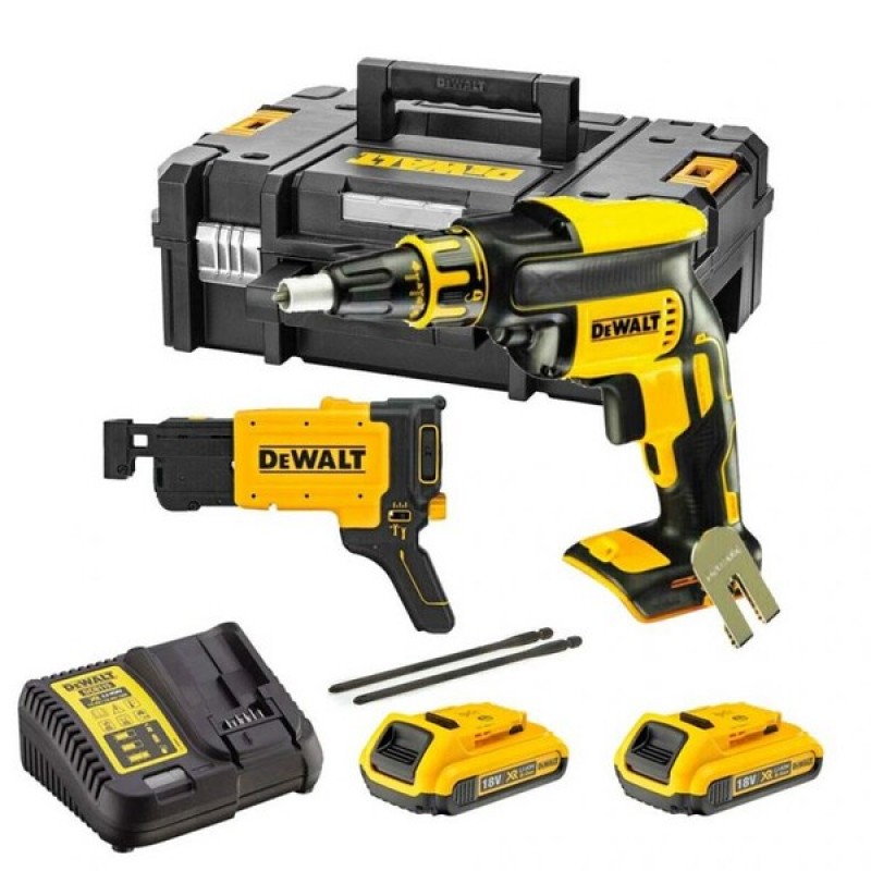 Κατσαβίδι μπαταρίας DEWALT DCF620D2K με μπαταρίες και φορτιστή