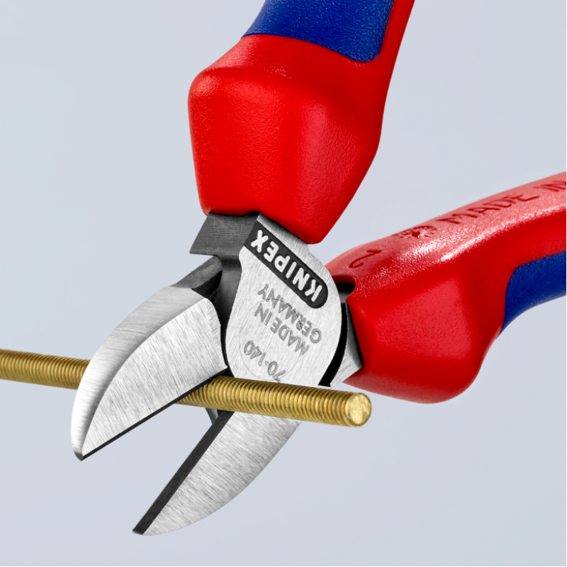 Πλευρικές πένσες κοπής, μαύρες 160mm, 70 02 160, KNIPEX