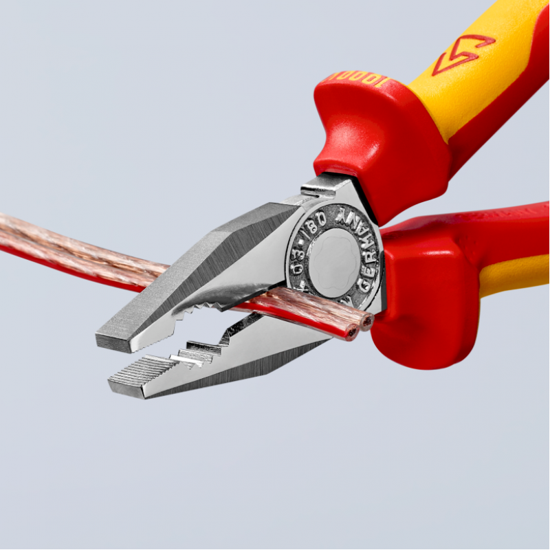 Πένσα συνδυασμού χρωμιωμένη, Ø 2,0mm, 160 mm, 03 06 160, KNIPEX