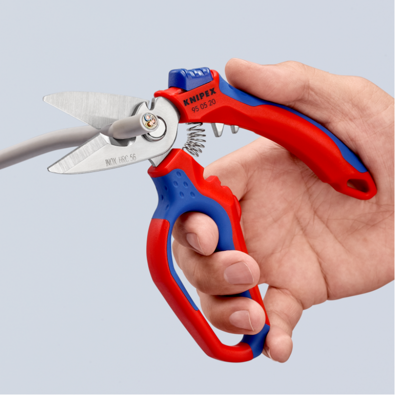 Ηλεκτροτεχνικό ψαλίδι γωνιακό, 160mm, 95 05 20 SB, KNIPEX