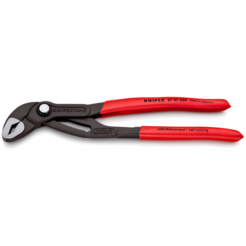 Ρυθμιζόμενη πένσα Cobra® έως Ø50mm, 250mm, 87 01 250, KNIPEX