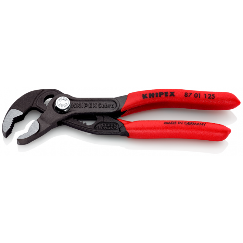 Κλειδιά Cobra® με δυνατότητα ρύθμισης έως Ø27mm, 125mm, 87 01 125, KNIPEX