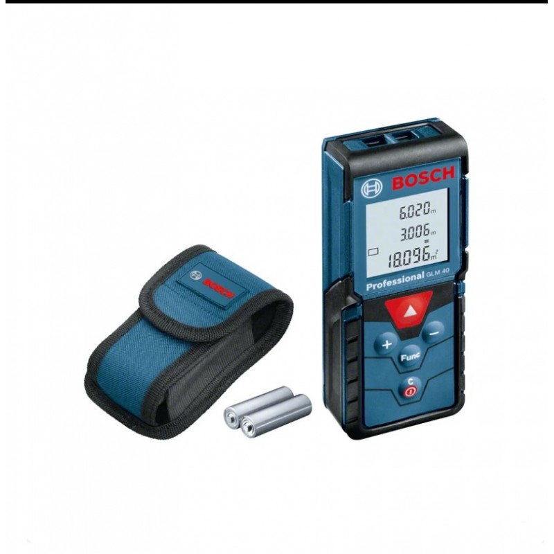 Μεζούρα Bosch λέιζερ 40 μ, 1.5 χιλ/μ, GLM 40