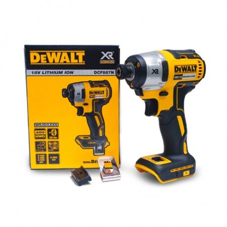 Κρουστικό παλμικό κατσαβίδι μπαταρίας Dewalt DCF887N, 205NM, 1/4, 18V, χωρίς μπαταρίες και φορτιστή