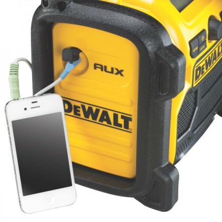 Ασύρματο ραδιόφωνο DeWALT DCR019, 10,8-18 V, χωρίς μπαταρία