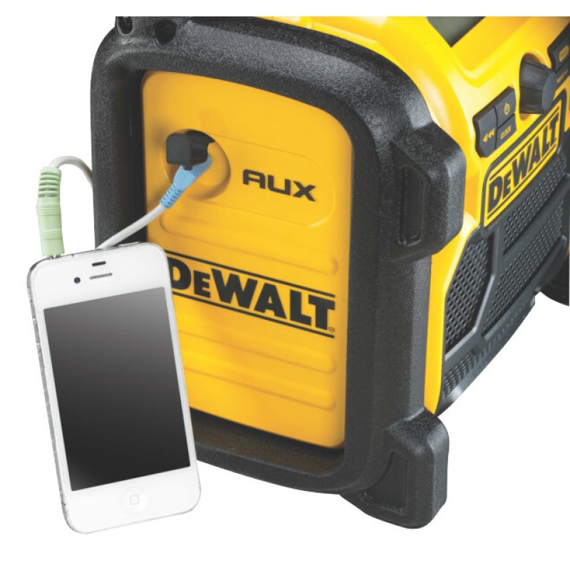 Ασύρματο ραδιόφωνο DeWALT DCR019, 10,8-18 V, χωρίς μπαταρία