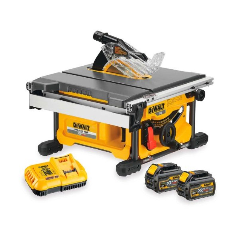 Επιτραπέζιο δισκοπρίονο μπαταρίας DeWALT DCS7485T2, 54 V, 210 mm