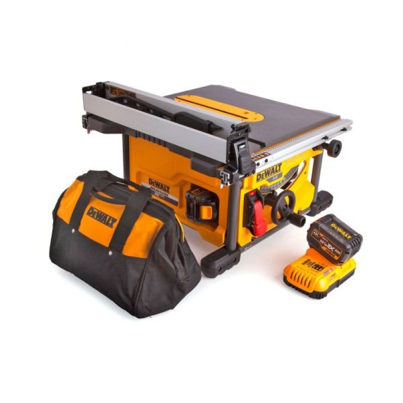 Επιτραπέζιο δισκοπρίονο μπαταρίας DeWALT DCS7485T2, 54 V, 210 mm