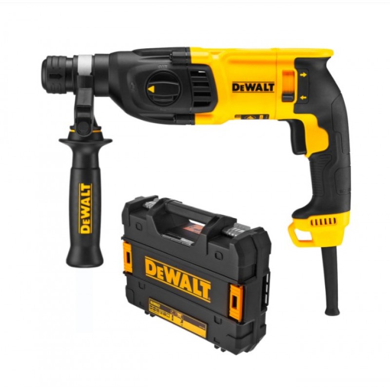 Κρουστικό σκαπτικό  DEWALT D25133K, 800W, 0-1500rpm, 0-5500dpm, 2.6J, SDS-plus
