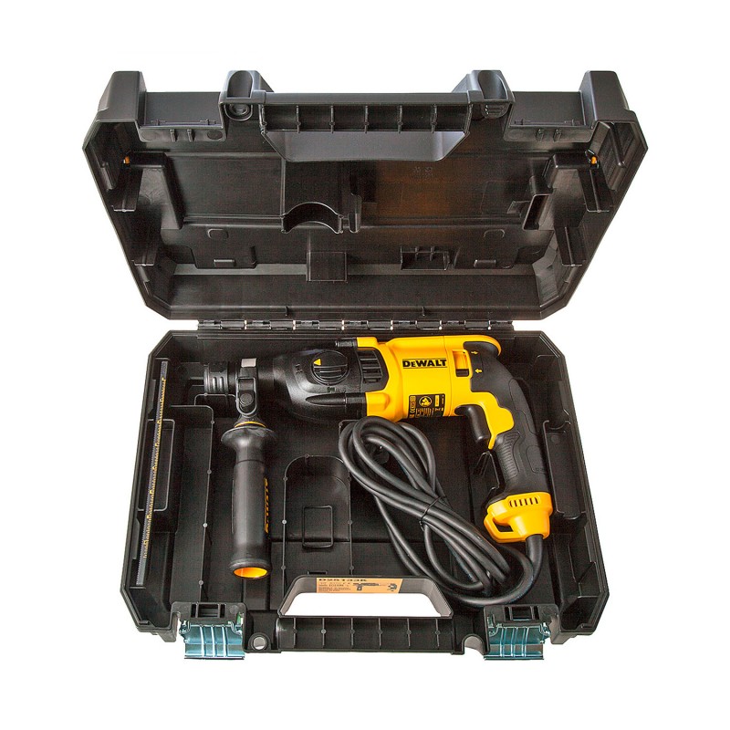 Κρουστικό σκαπτικό  DEWALT D25133K, 800W, 0-1500rpm, 0-5500dpm, 2.6J, SDS-plus