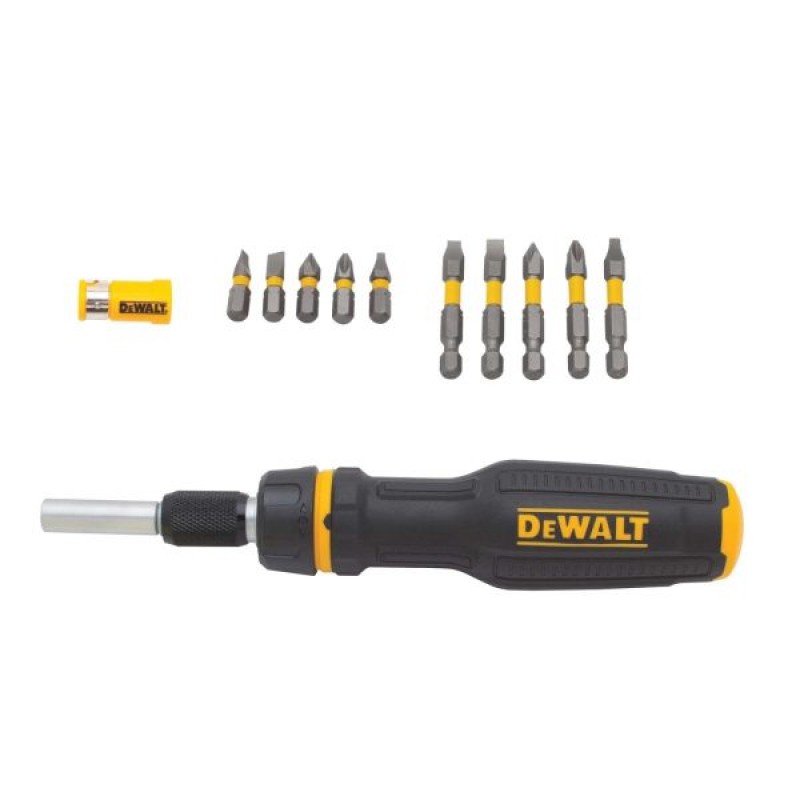 DeWALT Μαγνητικό κατσαβίδι με καστάνια με μύτες DWHT0-66567, 10 τμχ