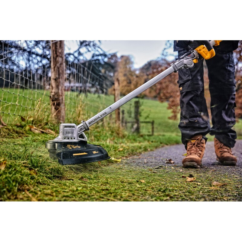 DeWALT Μπαταριοκίνητο χορτοκοπτικό – τρίμερ DCMST561N, 18 V, 360 mm 