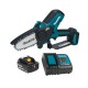 Κλαδευτικό μπαταρίας Makita DUC101SF, LXT, 18V, 10 cm, χωρίς ψήκτρες, με μπαταρία και φορτιστή