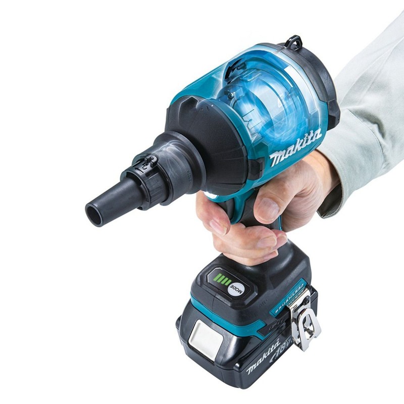 Συμπιεστής / φυσητήρας μπαταρίας Makita DAS180Z, LXT, 18V, 0-200 m/s, με αξεσουάρ, χωρίς μπαταρία και φορτιστή