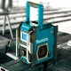 Ασύρματο ραδιόφωνο Makita MR001G, XGT, 12-40 V, χωρίς μπαταρία και φορτιστή