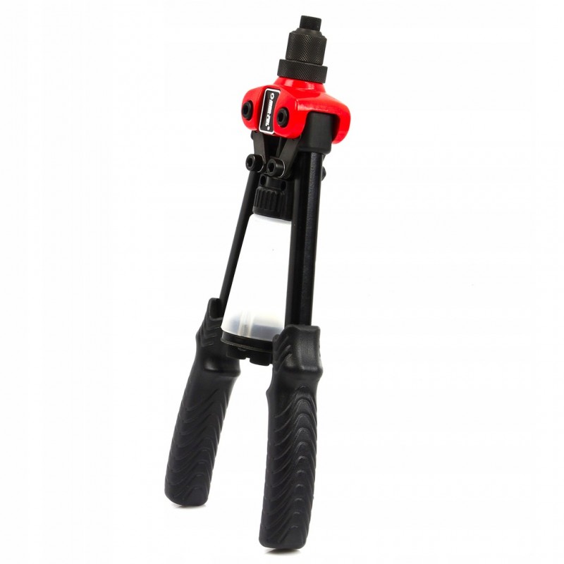 Πριτσιναδόρος με μοχλό 2.4-6.4mm για πριτσίνια + 5 μύτες, Mar-pol