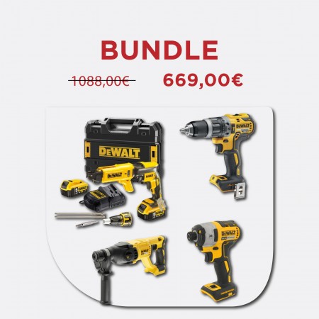 Σετ Επαγγελματικόν  Εργαλείων Μπαταρίας DeWALT 18V XR