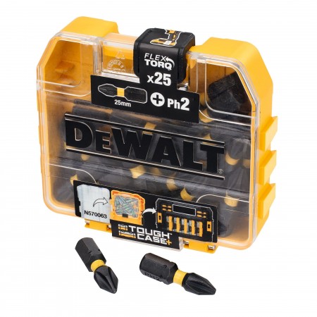 Σετ μυτών DеWALT DT70555T, PH2-25 χιλ., 25 τεμάχια