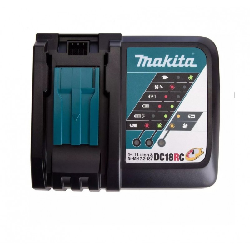 Γρήγορος φορτιστής Makita DC18RC, LXT, Li-Ion, 9 A