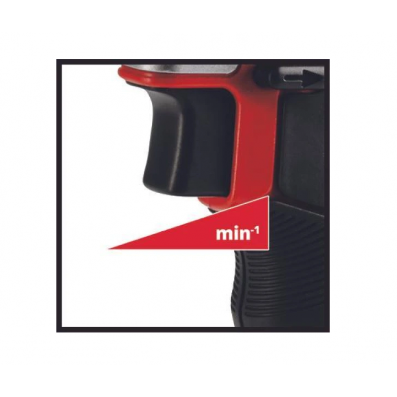 Επαναφορτιζόμενο δράπανο σετ Einhell TE-CD 12/1 3X-Li (1x2,0 Ah)
