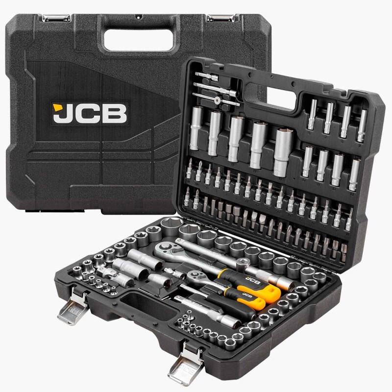 ΣΕΤ ΚΑΡΥΔΑΚΙΑ ΚΑΙ ΜΥΤΕΣ 108 ΤΕΜΑΧΙΑ  JCB , 1/2“ και 1/4“  , JCB-41082-5
