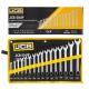 Σετ 16 γερμανοπολύγωνων κλειδιών  JCB, 6-24 mm, JCB-5161P
