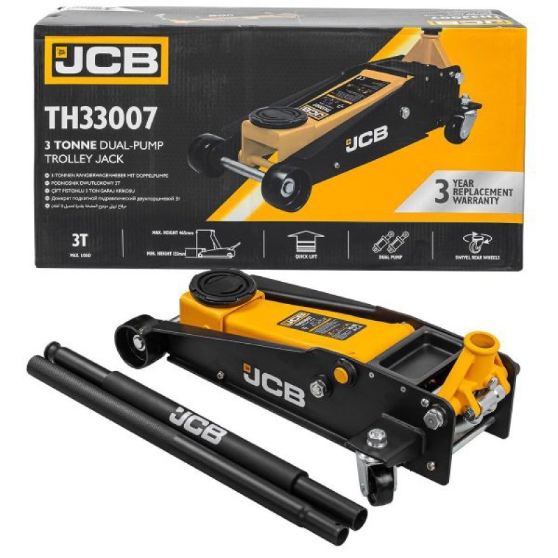 ΓΡΥΛΟΣ ΧΑΜΗΛΟΥ ΠΡΟΦΙΛ 3 ΤΟΝΩΝ ( 133 - 465 MM ) JCB TH33007 με 2 αντλίες