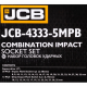 Σετ Κρουστικά Καρυδάκια 33 Τεμαχίων 1/2", JCB, 4333-5MPB