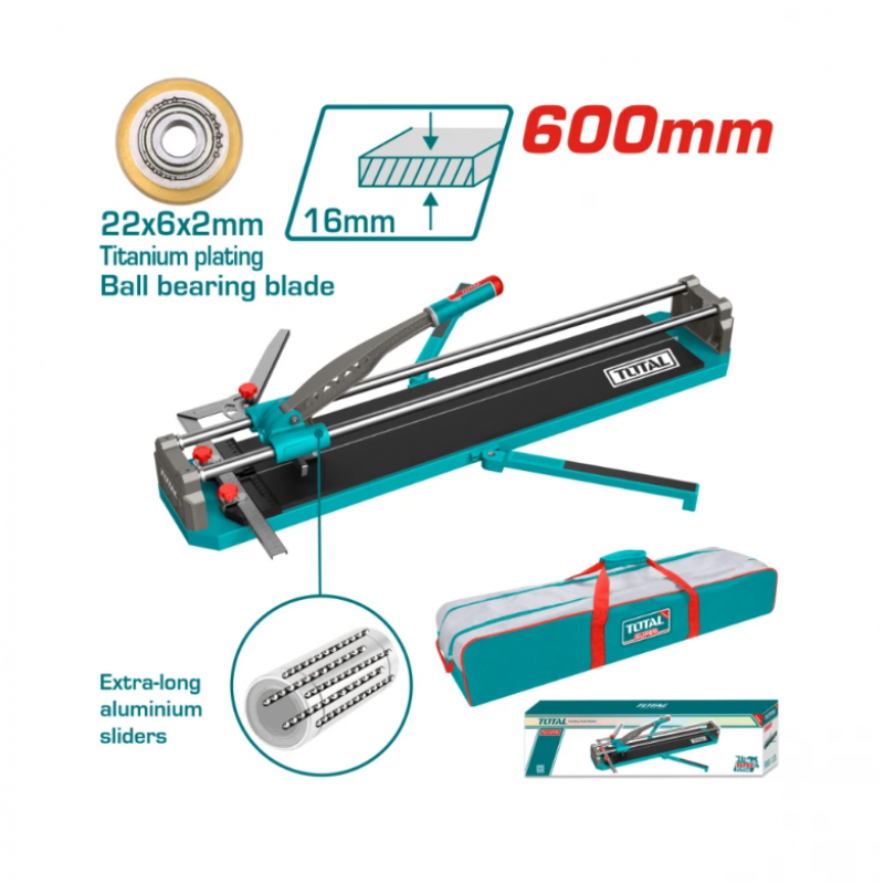 Κόφτης Πλακιδίων TOTAL Industrial, 16Х600 mm, TL IND THT576003