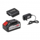 Σετ Μπαταρίας και Φορτιστή Raider RDP-R20 System, 20V, 4Ah, 032134