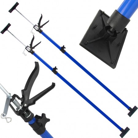 Τηλεσκοπικό στήριγμα για γυψοσανίδες 115-290 cm, 2 τεμάχια, M80075