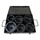  Σετ κρουστικών καρυδιών 6 τεμαχίων 1" (80-105 mm),KRAFTWELLE 202306