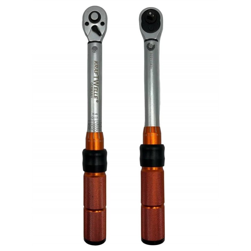 Δυναμόκλειδο 1/4", 5-25 Nm, 32 τεμάχια, KraftWelle