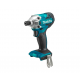 Επαναφορτιζόμενο κρουστικό κατσαβίδι Makita DTD156Z, 18 V, 155 Nm