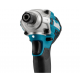 Επαναφορτιζόμενο κρουστικό κατσαβίδι Makita DTD156Z, 18 V, 155 Nm