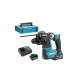 Σκαπτικό Makita με μπαταρίες και φορτιστή, SDS-plus, 12 V, 4 Ah, 1 J, 0-4900 κρούσεις/λεπτό, HR140DSMJ
