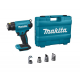 Μπαταριακό πιστολέτο θερμού αέρα Makita DHG180ZK, LXT, 18 V, 200 λ/λεπτό, με βαλιτσάκι