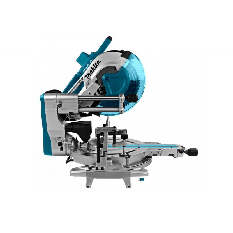 Ασύρματο επιτραπέζιο πριόνι MAKITA DLS211ZU 18V+18V, 1.5-6.0Ah, Li-Ion, Ø 305x30mm, χωρίς ψήκτρες