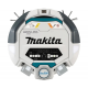 Επαναφορτιζόμενη ρομποτική σκούπα Makita DRC300Z, LXT, 600 m², 18+18 V