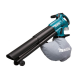 Φυσητήρας - συλλέκτης φύλλων μπαταρίας Makita DUB187Z, LXT, 3 σε 1, 18V, 60 m/s, 25 l