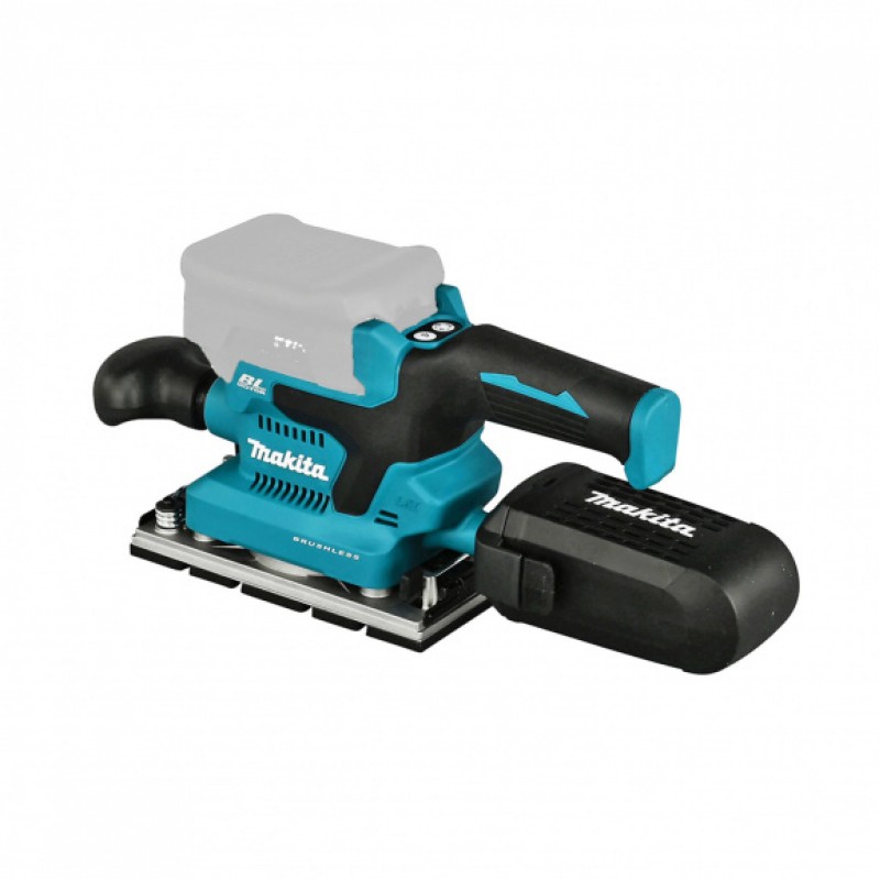 Επαναφορτιζόμενο τριβείο δόνησης Makita DBO380Z, LXT, 18 V, 93x228 mm, χωρίς μπαταρία και φορτιστή