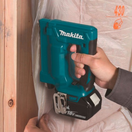 Μηχανικό καρφωτικό Makita DST112Z / 18.0 V, χωρίς μπαταρία και φορτιστή.