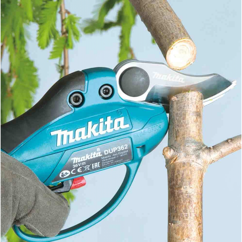 Επαναφορτιζόμενο ψαλίδι αμπελουργίας Makita DUP362Z, 33 χλστ., 18+18 V