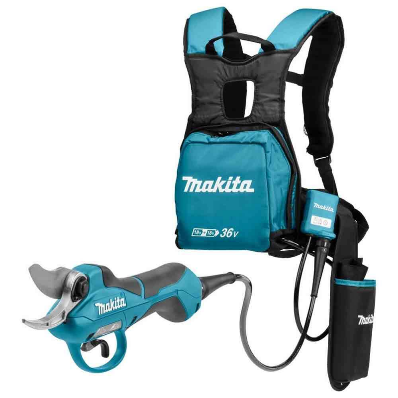 Επαναφορτιζόμενο ψαλίδι αμπελουργίας Makita DUP362Z, 33 χλστ., 18+18 V