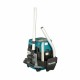 Επαναφορτιζόμενη ηλεκτρική σκούπα Makita DVC157LZX3, 18+18 V, 15 λ, 2.4 μ2/λεπτό, χωρίς μπαταρίες και φορτιστή