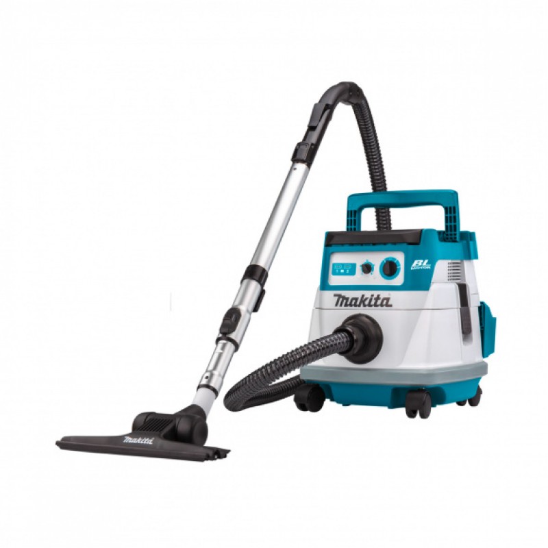 Σκουπάκι μπαταρίας Makita DVC866LZX1, LXT, 18+18 V, 2.1 m2/min, 8 l, χωρίς μπαταρίες και φορτιστή.