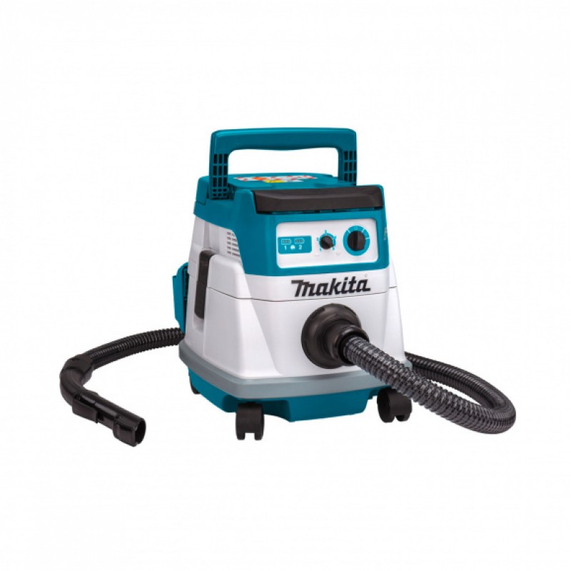 Σκουπάκι μπαταρίας Makita DVC866LZX1, LXT, 18+18 V, 2.1 m2/min, 8 l, χωρίς μπαταρίες και φορτιστή.