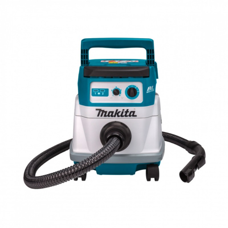 Σκουπάκι μπαταρίας Makita DVC866LZX1, LXT, 18+18 V, 2.1 m2/min, 8 l, χωρίς μπαταρίες και φορτιστή.